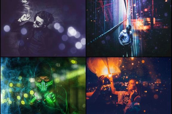 270+ Bokeh Photo Overlays