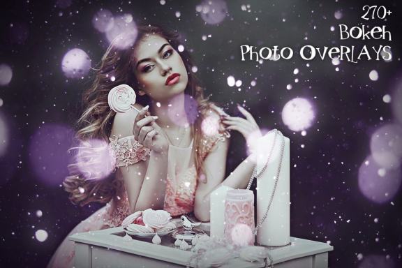 270+ Bokeh Photo Overlays
