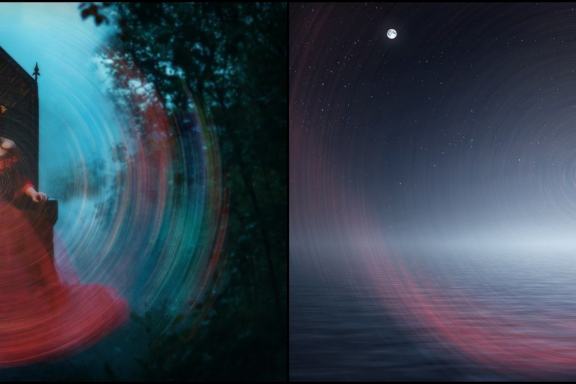 285 Radial Focus Photo Overlays