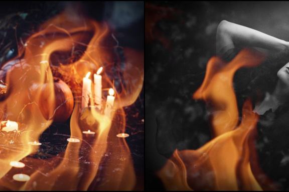 580+ Fire Photo Overlays Pack