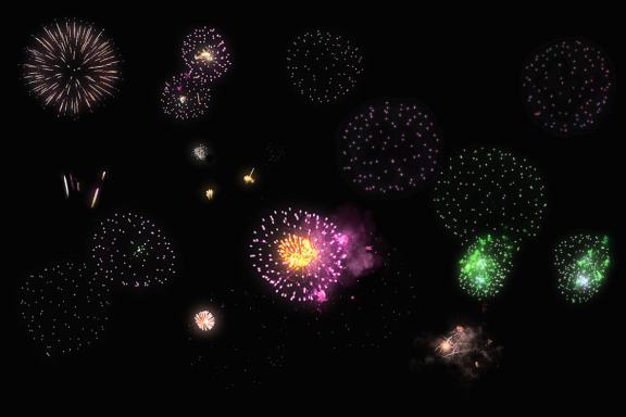 Firework Overlays