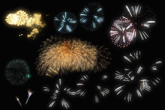 Firework Overlays