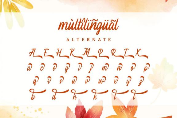 Melissa - Beautiful Luxury Font