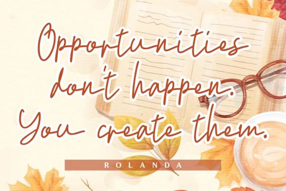 Rolanda Story - Handwritten Font
