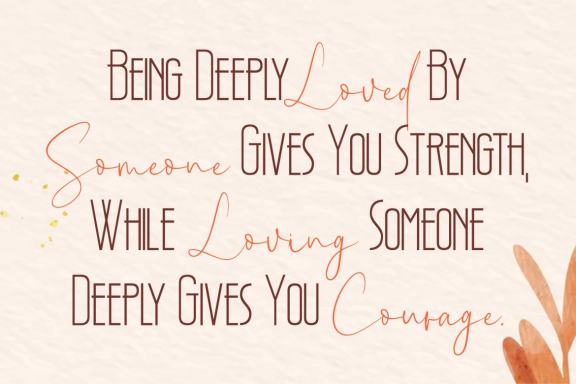 Marlina Beauty - Font Duo, Sans Serif and Signature Font