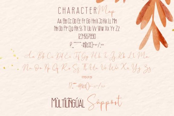 Marlina Beauty - Font Duo, Sans Serif and Signature Font