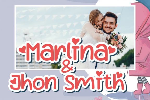 Rain Kiss - Crafting Love Font