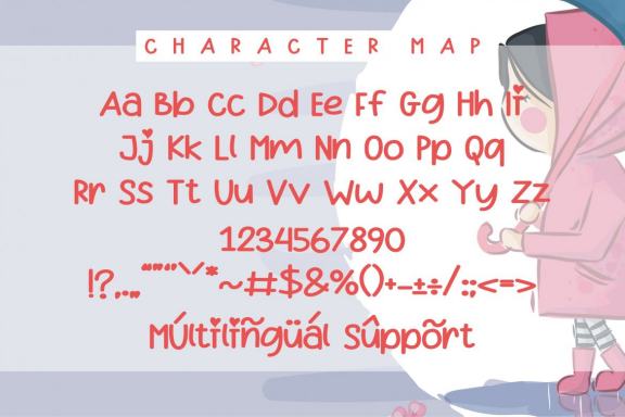 Rain Kiss - Crafting Love Font