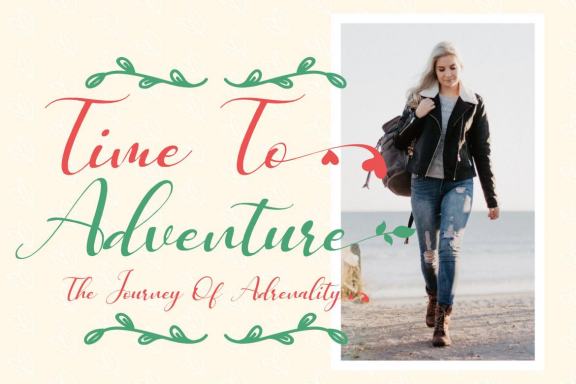 Emely love nature - Love and Nature Font