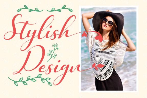 Emely love nature - Love and Nature Font