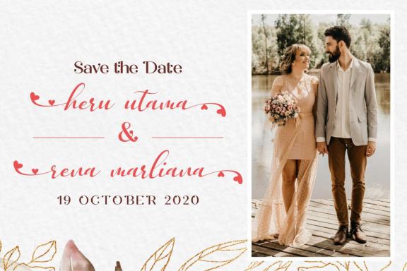 Melda love - Serif and Signature Love Font