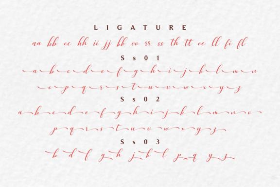 Melda love - Serif and Signature Love Font