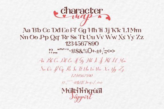 Melda love - Serif and Signature Love Font