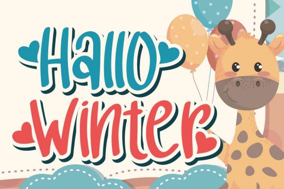 hello baby - Crafting Love Font