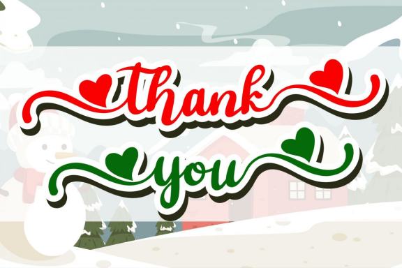 shasha christmas - script love font