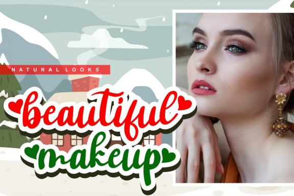 shasha christmas - script love font