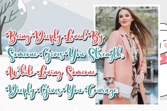 Winter Christmas - Love Style Font