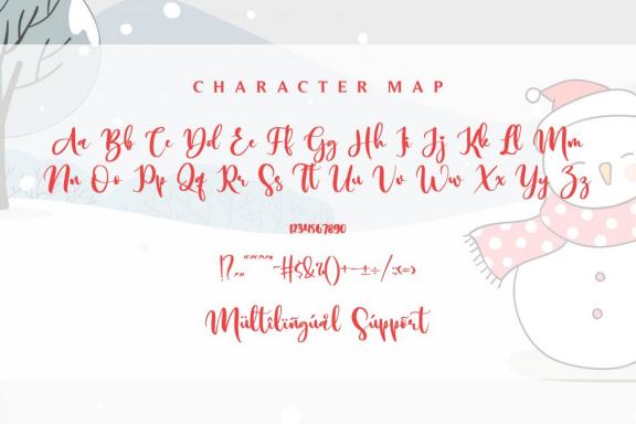 Winter Christmas - Love Style Font