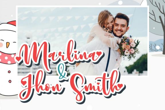 Winter Christmas - Love Style Font