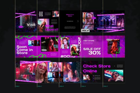 Carousel Sets Neon Streetwear