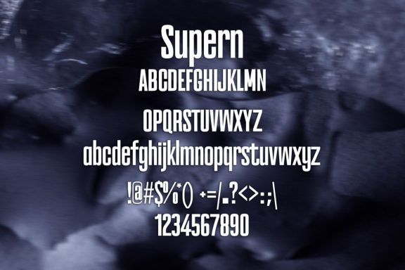 Supern Font