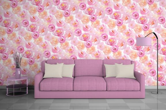 Watercolor Floral Patterns Vol.1