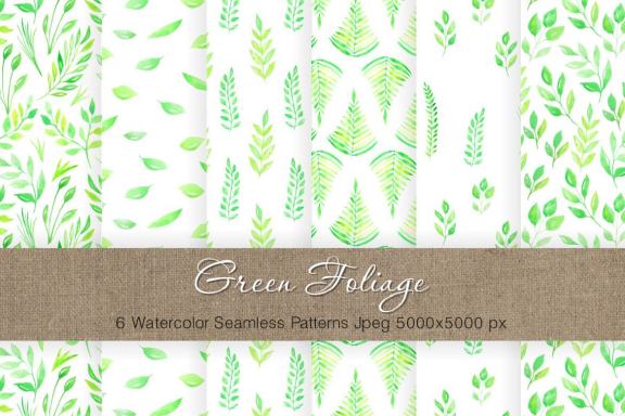 Watercolor Floral Patterns Vol.3
