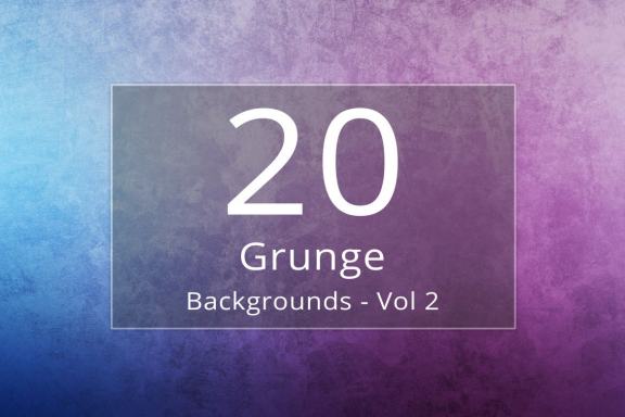 20 Grunge Backgrounds - Vol 2