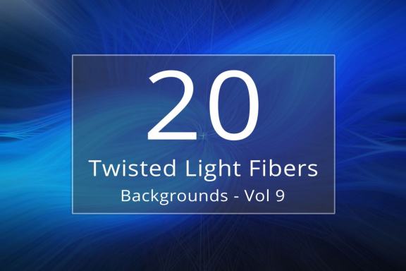 20 Twisted Light Fibers Backgrounds - Vol 9