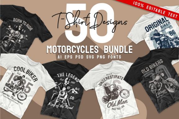 Vintage Retro T-Shirt Design Bundle - Buy t-shirt designs