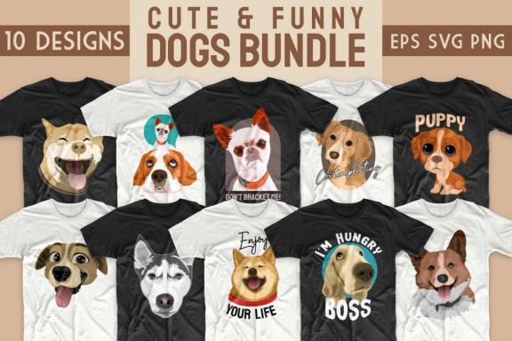 Funny Dogs Cartoon Bundle
