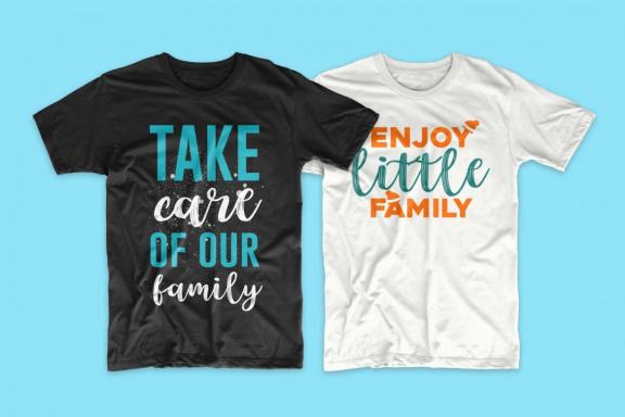 Family Quotes and Sayings Typography Bundle