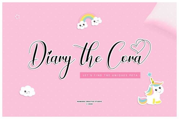 Chinthya Sweet & Lovely Calligraphy Script Font
