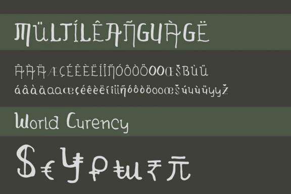 Kingdom Storia - Stylistyc Typeface