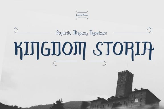 Kingdom Storia - Stylistyc Typeface