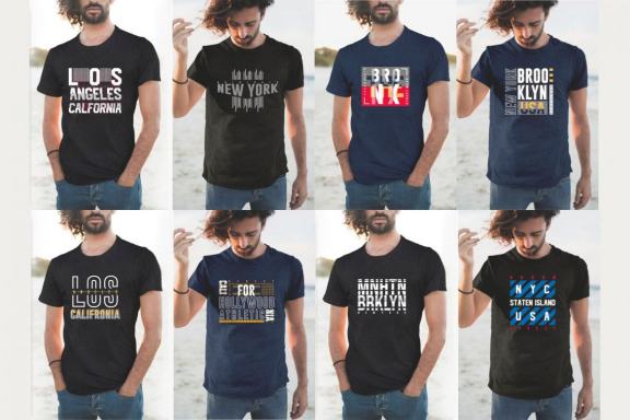Urban Street T-shirt Designs Bundle