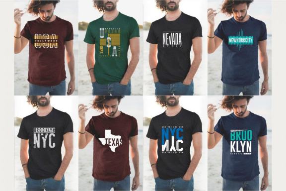 Urban Street T-shirt Designs Bundle