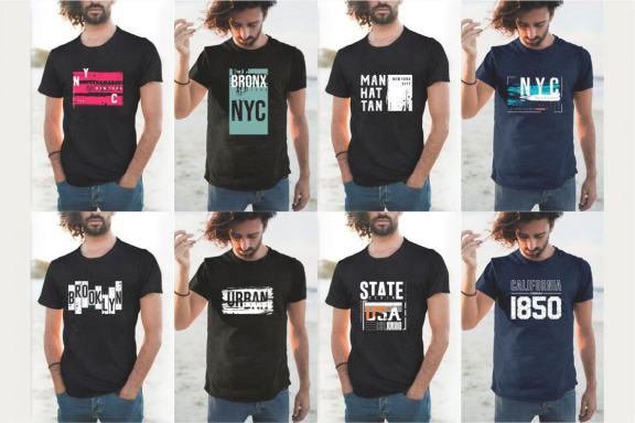 Urban Street T-shirt Designs Bundle