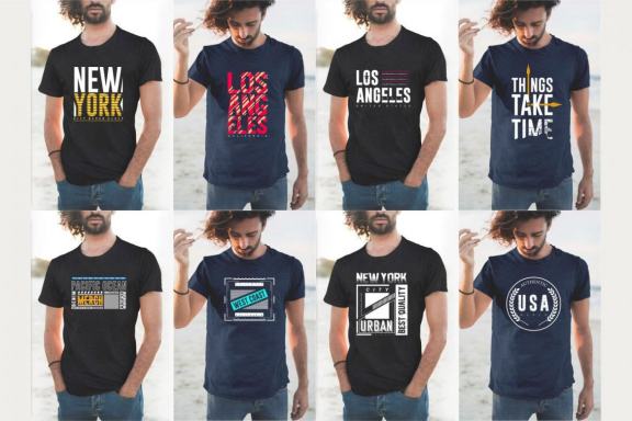 Urban Street T-shirt Designs Bundle