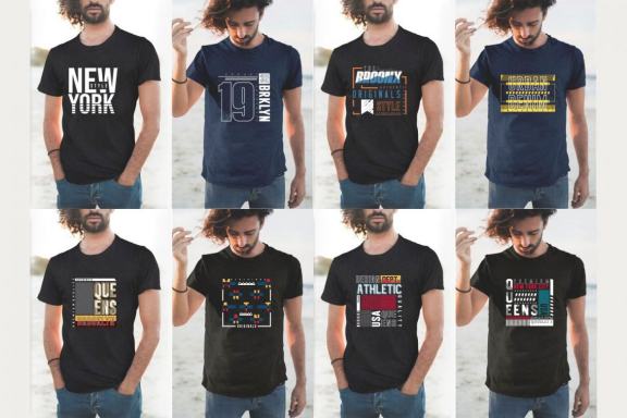 Urban Street T-shirt Designs Bundle