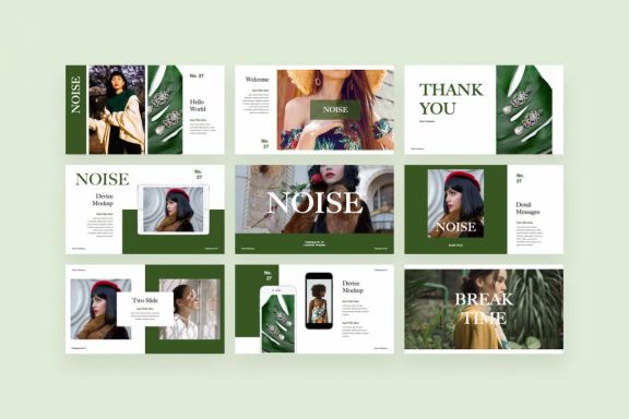 NOISE PowerPoint Template