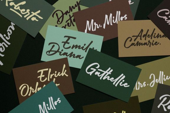 Adelina Camarie Bold Signature Font