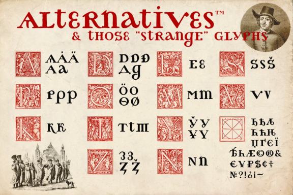Petrovica - Russian Emperor font