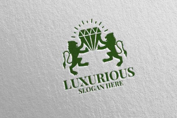 Diamond Luxurious Royal Logo 76