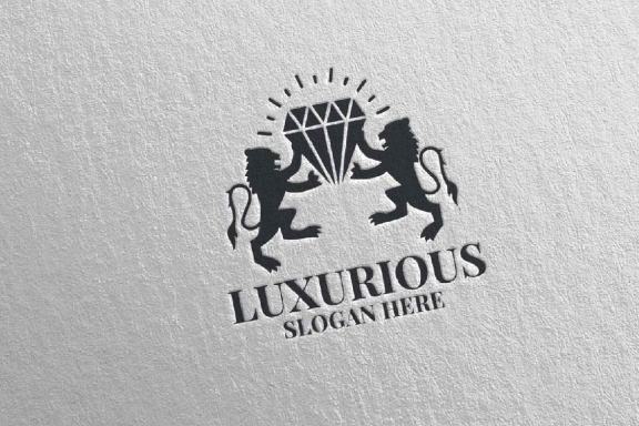 Diamond Luxurious Royal Logo 76