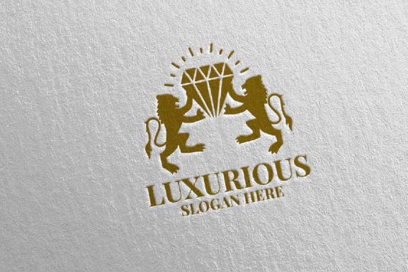 Diamond Luxurious Royal Logo 76