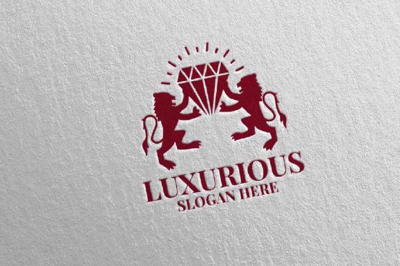 Diamond Luxurious Royal Logo 76