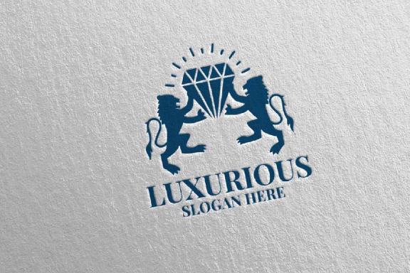 Diamond Luxurious Royal Logo 76