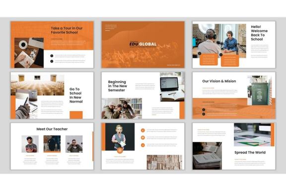 Global Edu - Free Google Slides Presentation Template
