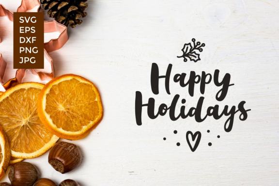 12 Christmas Vector Cut files